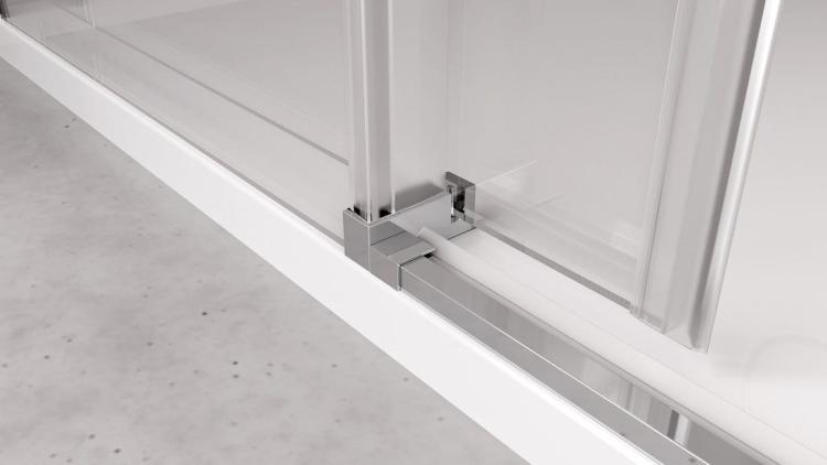 THRON SQUARE kabina prysznicowa prostokątna 1100x700 mm, szkło czyste TL1170-5002 listwa