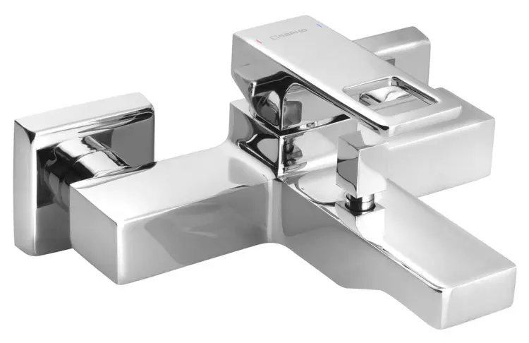 FORATA bateria wannowa ścienna, chrom FT010