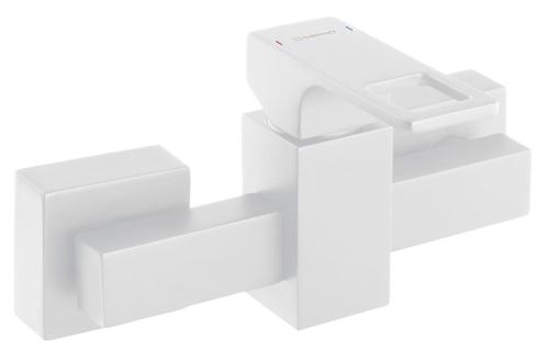 FORATA bateria prysznicowa ścienna, biały mat FT011/14