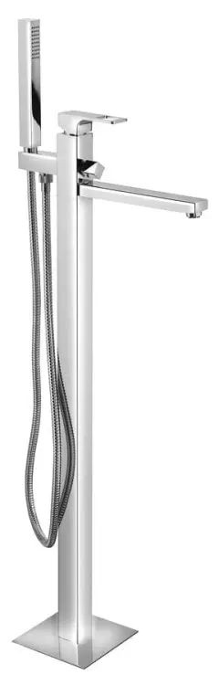 FORATA bateria wannowa wolnostojąca, chrom FT021