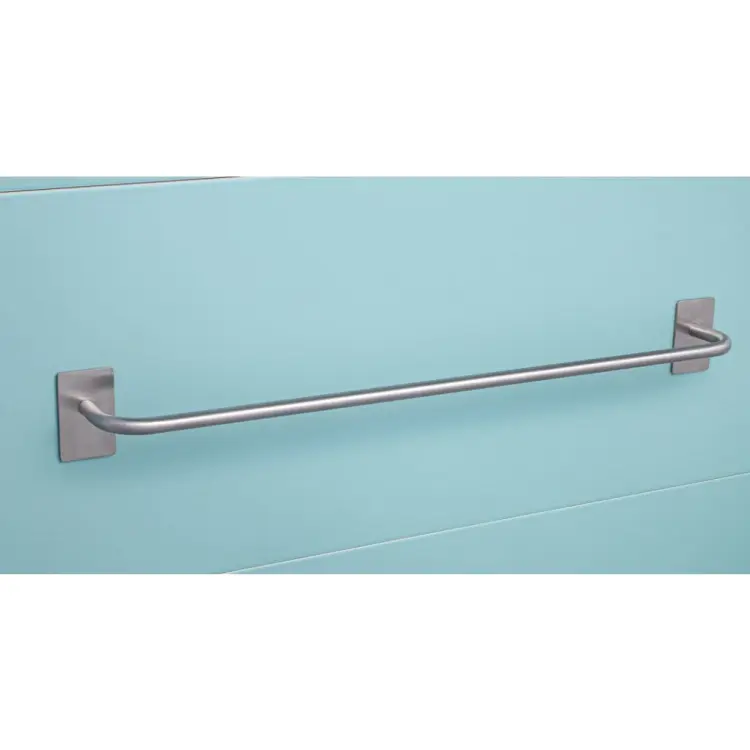 EASY Wieszak na ręcznik 60 cm stal nierdzewna szczotkowana 163104045 na ścianie