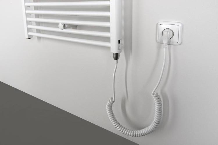 DIRECT-E grzejnik elektryczny 600x1680 mm, 800 W, biały ILE66T grzałka