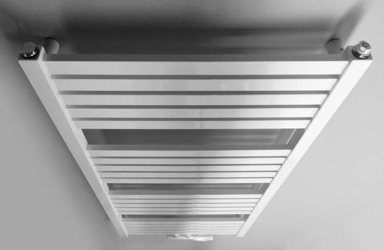 GRUNT grzejnik łazienkowy 500x1050 mm, podłączenie środkowe, biały 600.121.4  z góry