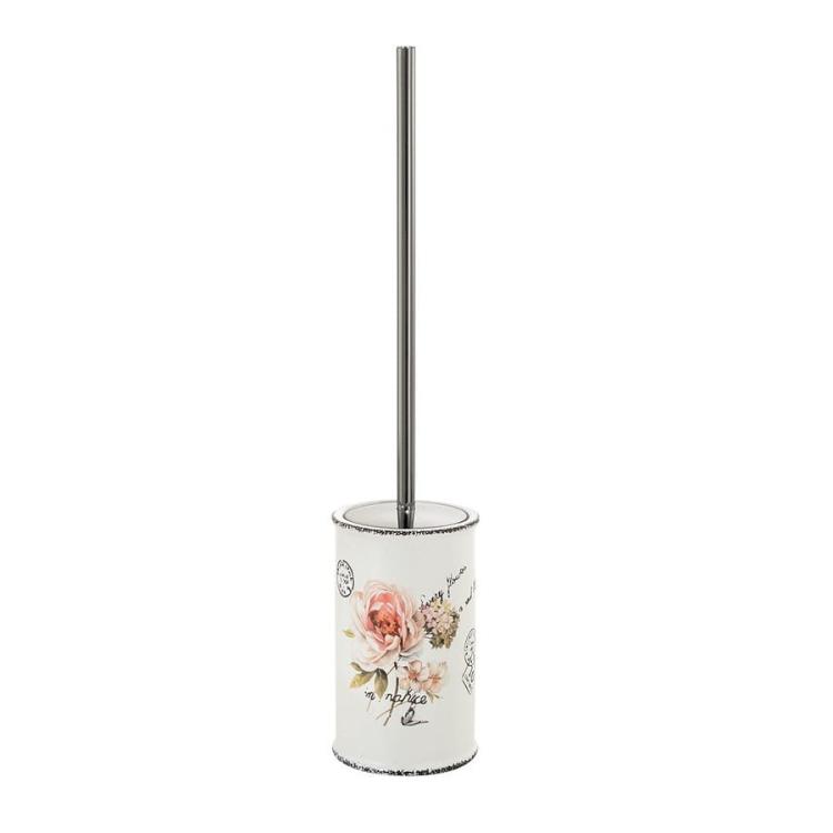 CLOTHILDE Szczotka WC do postawienia, biały ceramika CI3302