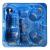 Basen ogrodowy 6 osobowy SPA JACUZZI - Model OASIS MAXI, niebieski SPA13