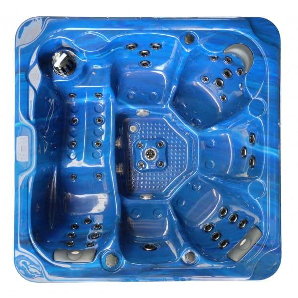 Basen ogrodowy 6 osobowy SPA JACUZZI - Model OASIS MAXI, niebieski SPA13