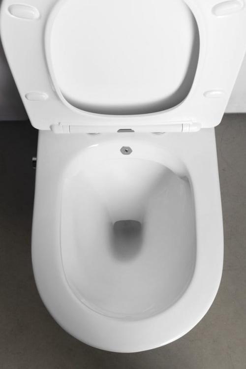 PACO RIMLESS kompakt WC ze zintegrowaną baterią i funkcją bidetu , odpływ uniwersalny PC1012RX podłaczenie