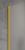 VARIO GOLD MATT jednoczęściowa kabina prysznicowa Walk-In, montaż przy ścianie, szkło czyste, 1400 mm GX1214-01 profil