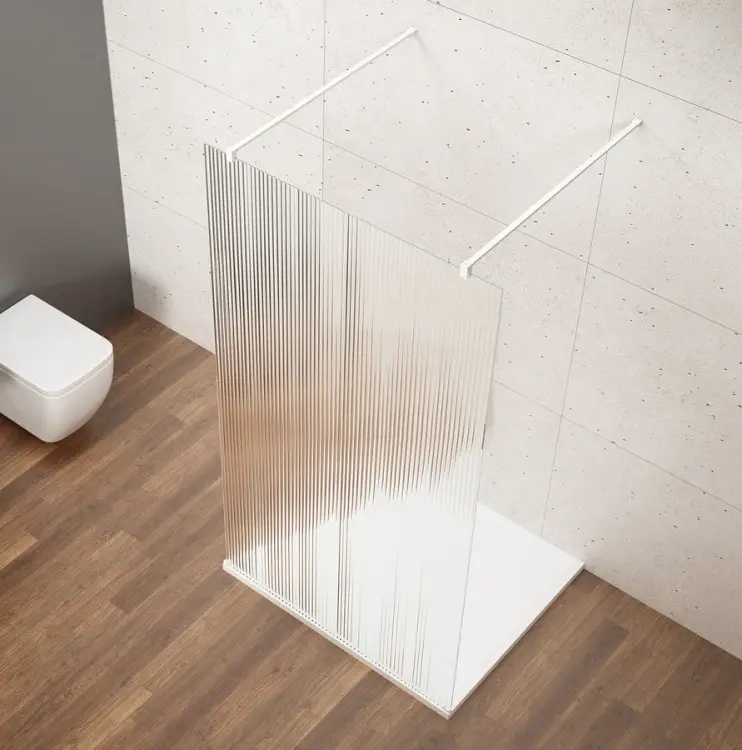 VARIO WHITE jednoczęściowa kabina prysznicowa Walk-In, szkło nordic, 700 mm GX1570-03