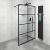 CURE BLACK walk-in, 1400 mm, szkło czyste CB140