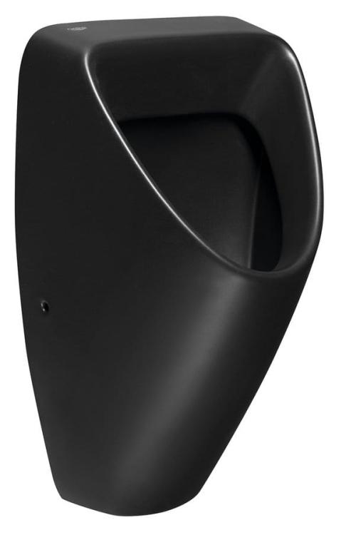 SCHWARN BLACK pisuar ceramiczny, zasilanie tylne, odpływ tylny, czarny 201.701.6