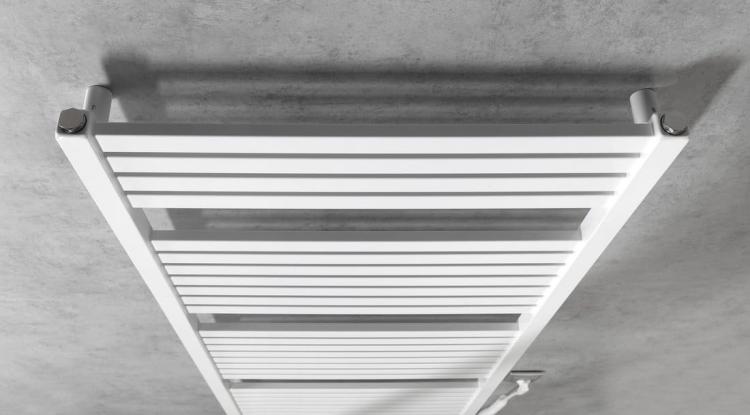 TONDI-E grzejnik elektryczny 600x1690 mm, 800W, biały DE490T z góry