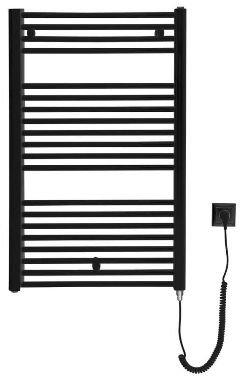 DIRECT-E grzejnik elektryczny 600x960 mm, 400 W, czarny mat ILE96TB