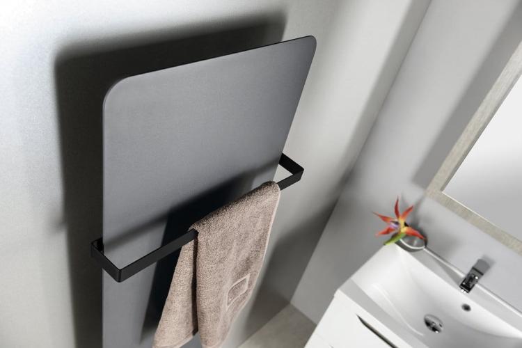 TABELLA wieszak na ręczniki 520 mm, czarny mat MI520B wizualizacja