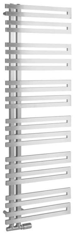 VOLGA Grzejnik łazienkowy dekoracyjny nierdzewna szczotkowana 399 W 500x1500 mm NR515