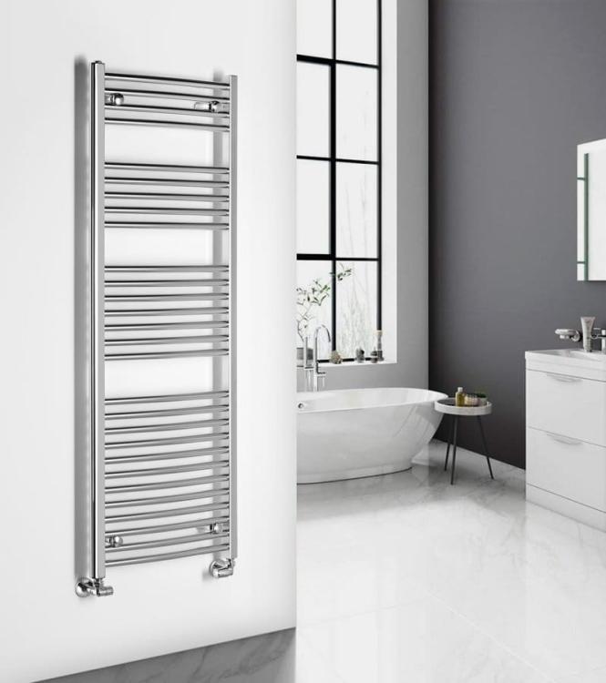 ALYA grzejnik łazienkowy obły 500x1420mm, chrom LLC203 wizualizacja