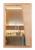 TAMPERE Sauna domowa fińska 2-osobowa 125x110x195 cm K40125