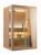TAMPERE Sauna domowa fińska 2-osobowa 125x110x195 cm K40125 bokiem