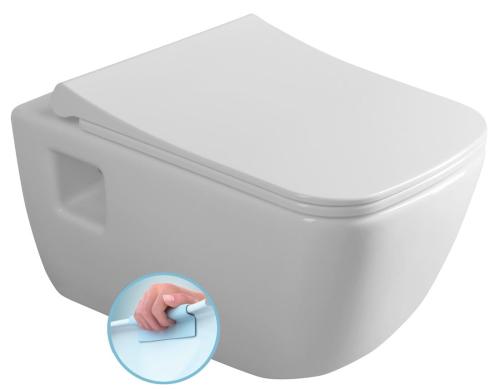 WALTER WC wiszące, Rimless, 37x52,5cm, biały 201.502.0