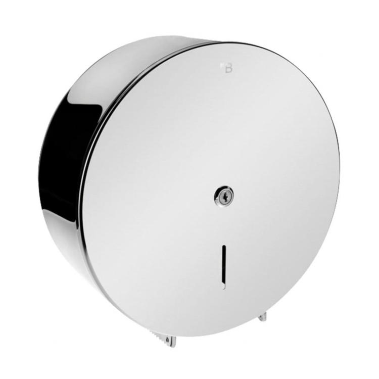 JUMBO Zasobnik na papier toaletowy ø 31 cm stal nierdzewna 148312081