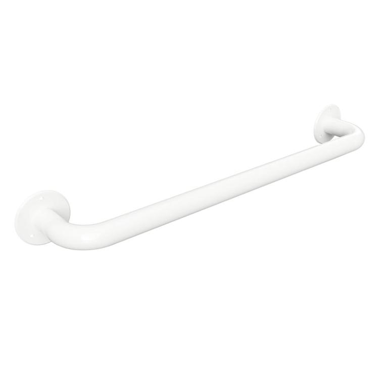 Poręcz łazienkowa prosta 60 cm kolor biały 301100604