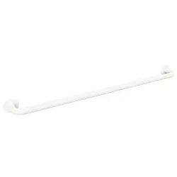 Poręcz łazienkowa  prosta 110 cm kolor biały 301101104