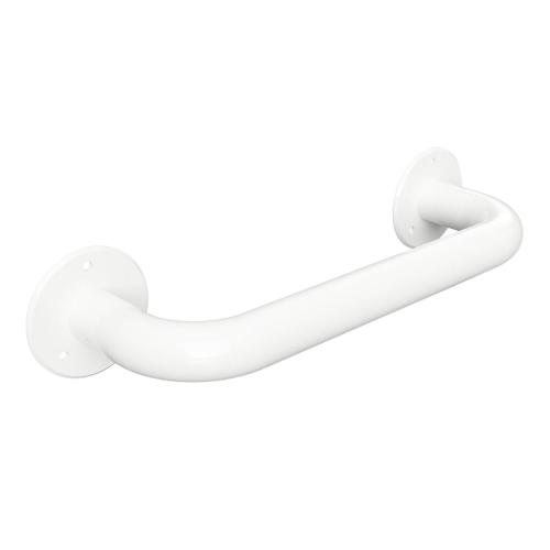 Poręcz łazienkowa prosta 30 cm kolor biały 301100304