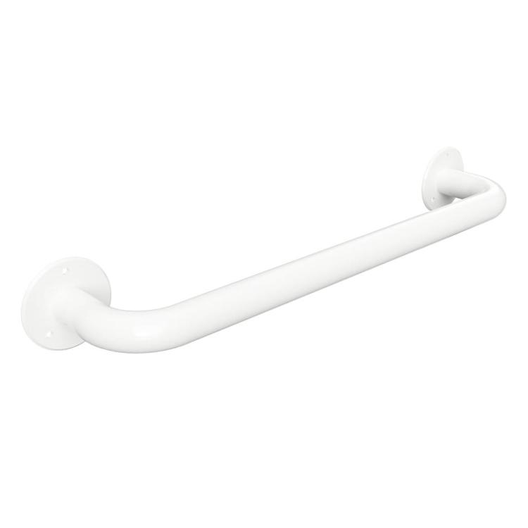 Poręcz łazienkowa prosta 50 cm kolor biały 301100504
