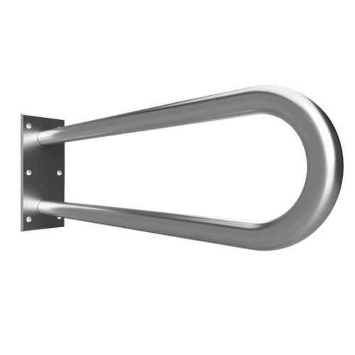 Poręcz łazienkowa typu U 60 cm stal nierdzewna szczotkowana 301102052