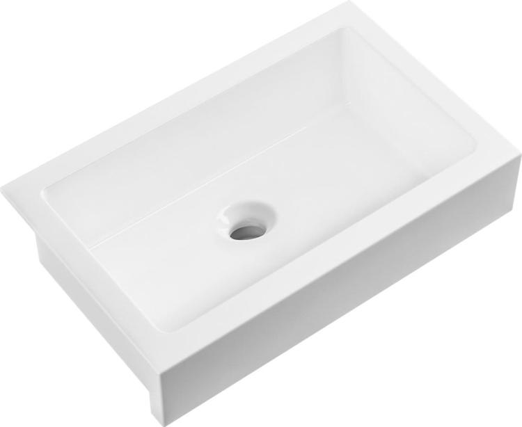ARYA zlewozmywak ceramiczny 86x55,5 cm, biały 50185