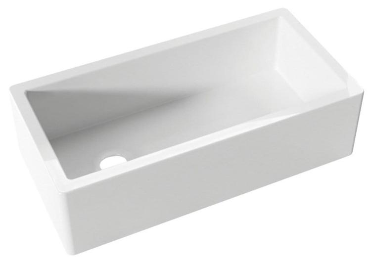 ESSEX zlewozmywak ceramiczny 91x45,6cm, biały 541201