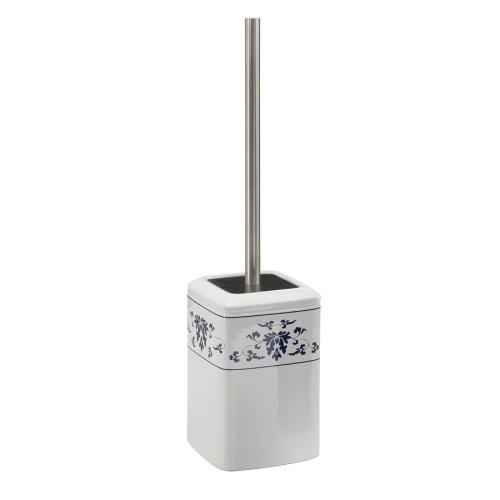 CIXI szczotka WC do postawienia, porcelana, niebieski/biały CX3389