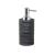 HELEN dozownik mydła do postawienia, czarny HE8014