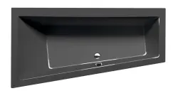 ANDRA L wanna asymetryczna 170x90x45 cm, ciemnoszary 81111.30