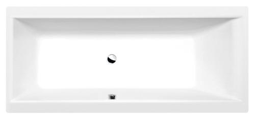 CLEO Wanna akrylowa prostokątna 170x75x48 cm biały mat 94611.11