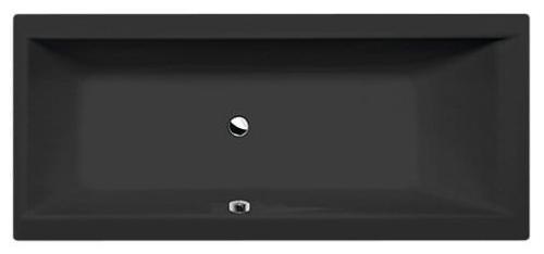 CLEO Wanna akrylowa prostokątna 170x75x48 cm czarny mat 94611.21