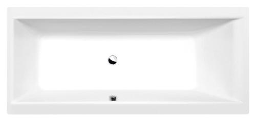 CLEO Wanna akrylowa prostokątna 180x80x48 cm biały mat 95611.11
