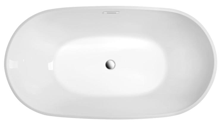 DOURO Wanna wolnostojąca 150x80 cm E1850 z góry