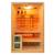 TWINCOMBI 2-sobowa Sauna Fińska z podczerwienią 130 x 120 x 200 cm J30130