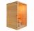 TWINCOMBI 2-sobowa Sauna Fińska z podczerwienią 130 x 120 x 200 cm J30130 bokiem