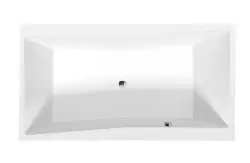 QUEST Wanna akrylowa prostokątna 180x100x49 cm biały mat 78511.11