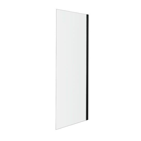 ELITE BLACK Ścianka prysznicowa czarna 80x195 cm F80B