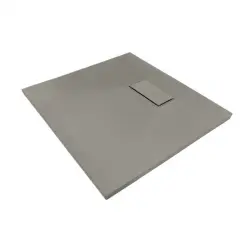 SMC Brodzik starylowy kwadratowy 80x80x2,6 cm  szary 8080G