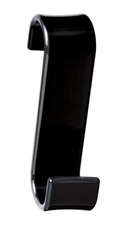 Haczyk na grzejnik, termoplast, czarny 202514