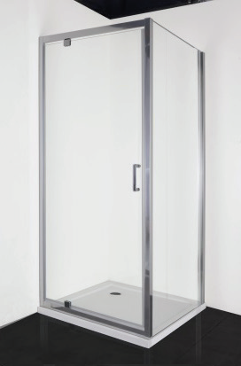 ELITE CHROME Kabina prysznicowa prostokątna, drzwi obrotowe 90x80x195 cm T90F80