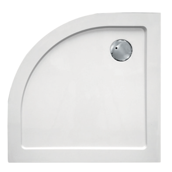 SMC Brodzik starylowy półokrągły R55 90x90 cm SC9090R