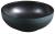 PRIORI umywalka ceramiczna nablatowa Ø 41cm, czarny/zielony PI039  bok