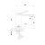 BOLERO bateria umywalkowa, chrom BC002 rysunek