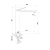 BOLERO bateria umywalkowa wysoka, chrom BC006 rysunek