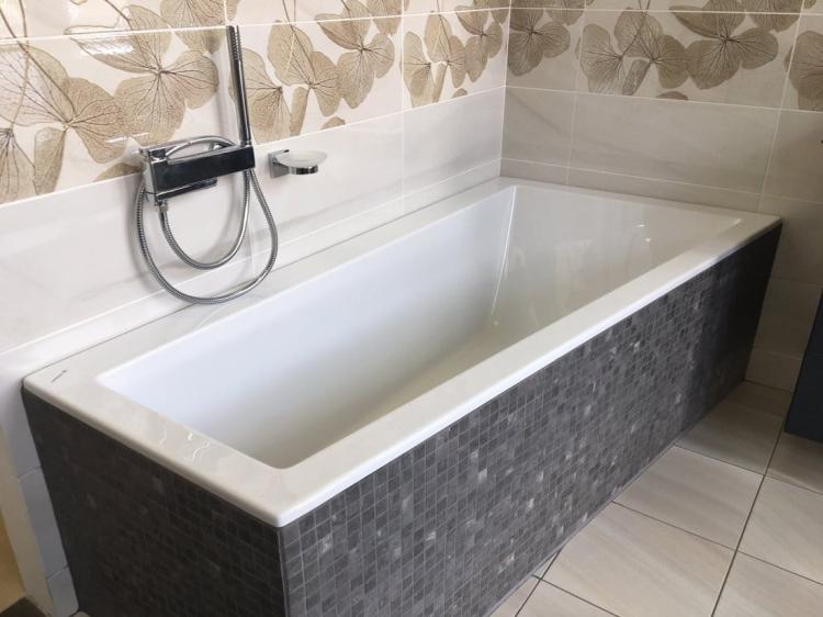 ANDRA R SLIM wanna asymetryczna 170x90x45cm, biała (prawa) 81511S  wizualizacja
